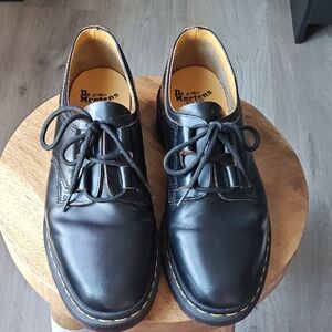Dr. Martens Black Leather Oxfords